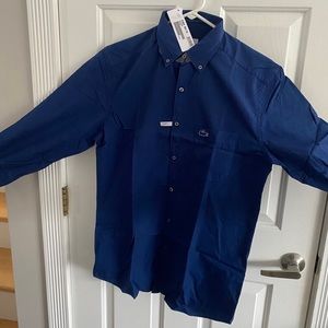 Casual Lacoste button down dress shirt